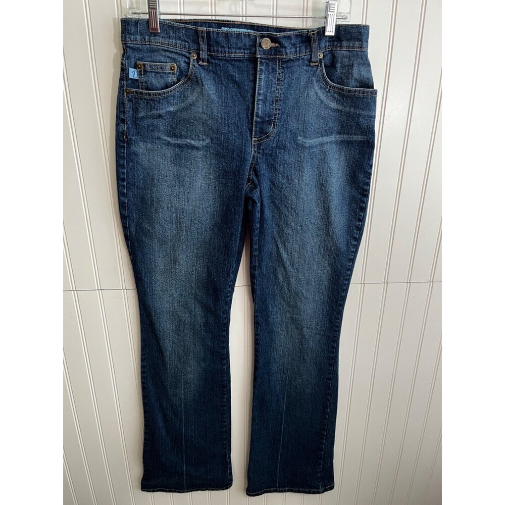 Duplex By Tyte Jeans Womens Size 10 Blue Bootcut Mid Rise Pants